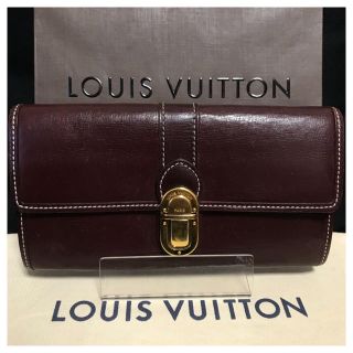 ルイヴィトン(LOUIS VUITTON)のルイヴィトン ユタ　二つ折り長財布　ポルトフォイユ・サラ キュイール　希少(財布)