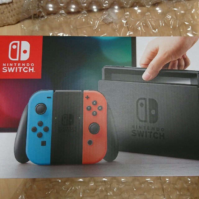 【新品未開封】ニンテンドースイッチ ネオンブルー＆ネオンレッド