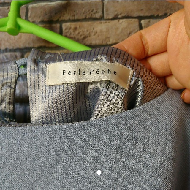 Perle Peche(ペルルペッシュ)のペルルペッシュ トップス カットソー レディースのトップス(カットソー(長袖/七分))の商品写真