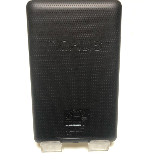 NEXUS7(ネクサス7)のASUS アンドロイド・タブレット Nexus 7  初期化済 スマホ/家電/カメラのPC/タブレット(タブレット)の商品写真