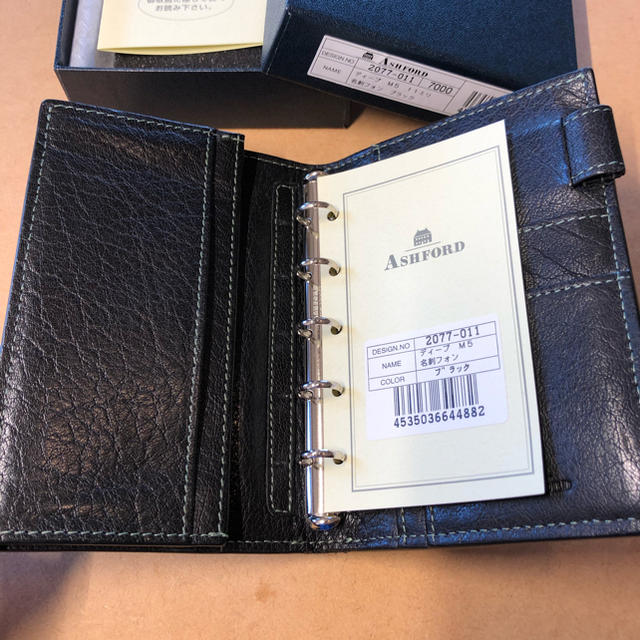 ASHFORD(アシュフォード)システム手帳 ディープ MICRO5 11mmの通販