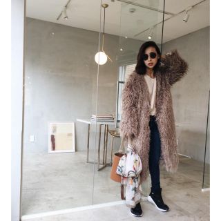 アメリヴィンテージ(Ameri VINTAGE)のりんりこりん様専用【AMERI】TEDDY LONG FUR COAT (毛皮/ファーコート)