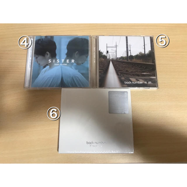 BACK NUMBER(バックナンバー)の★初回限定盤DVD付き★back number シングルCD 1枚800円 エンタメ/ホビーのCD(ポップス/ロック(邦楽))の商品写真