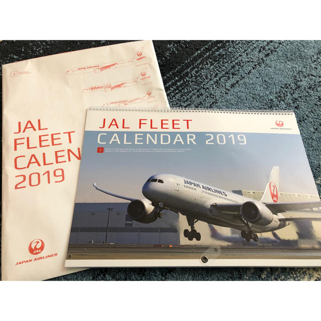 JAL(日本航空)(ジャル(ニホンコウクウ))のJALカレンダー インテリア/住まい/日用品の文房具(カレンダー/スケジュール)の商品写真