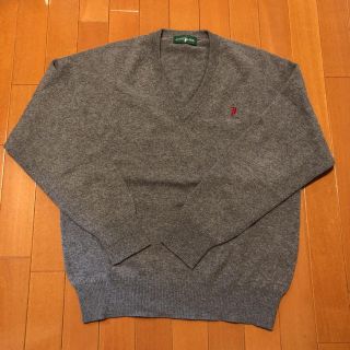 ポロラルフローレン(POLO RALPH LAUREN)のoP.ちから様専用【ラルフローレン】カシミヤニット（グレー）(ニット/セーター)