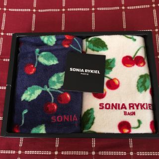 ソニアリキエル(SONIA RYKIEL)のSONIA RYKIEL タオル2枚組(タオル/バス用品)