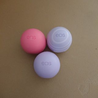 eos リップクリーム リップバーム  3個セット(リップケア/リップクリーム)