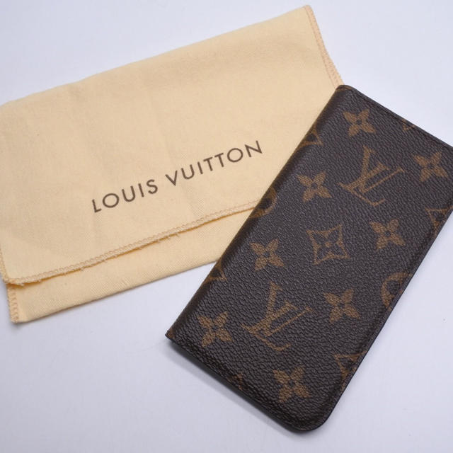 アイフォーン7 ケース 三つ折 | LOUIS VUITTON - ルイヴィトン　携帯ケース　フォリオ　IPHONE X XR XS 中古　モノグラの通販 by ごとく's shop｜ルイヴィトンならラクマ