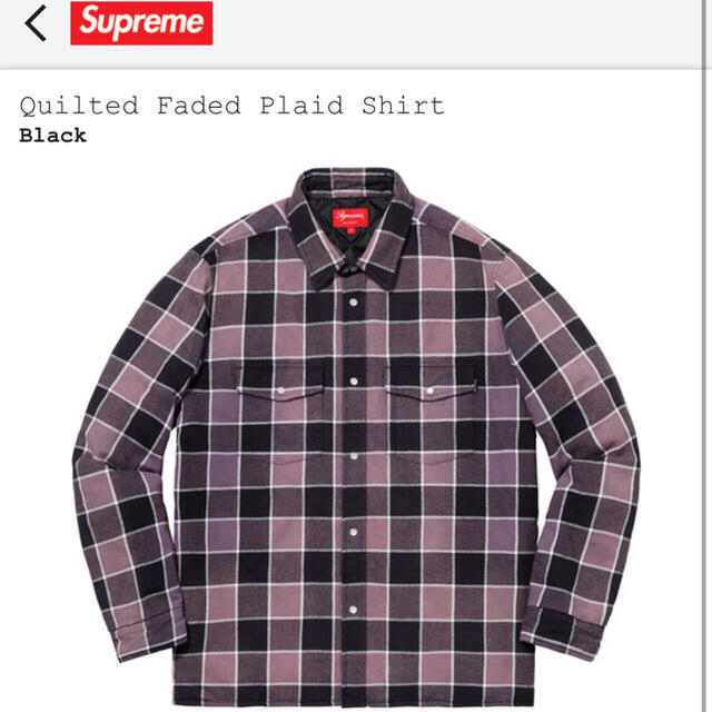 Supreme - Supreme Quilted Faded Plaid Shirt Sの通販 by 閉店SALE ...