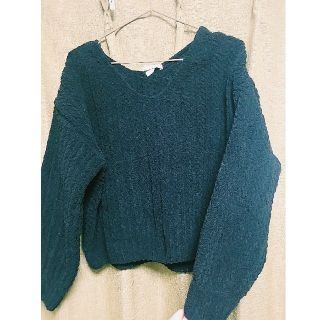 ジェイダ(GYDA)のあや様専用★新品★GYDA 黒ショートニットandオフショルニット(ニット/セーター)