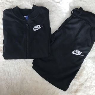 ナイキ(NIKE)のM様購入専用 NIKE ナイキ ジャージ上下 ジュニア L 黒 美品(その他)