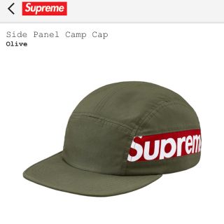 シュプリーム(Supreme)のデレラ様専用supreme Side Panel Camp Cap Olive(キャップ)