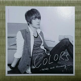 ジェイワイジェイ(JYJ)のJYJジェジュン『COLORS』 ジャケットカード(アイドルグッズ)