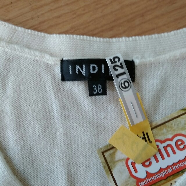 INDIVI(インディヴィ)のINDIVI   バイカラーAラインセーター レディースのトップス(ニット/セーター)の商品写真