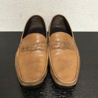 ボッテガヴェネタ(Bottega Veneta)のボッテガヴェネタ　ローファー　ブラウン　イントレチャート (ドレス/ビジネス)