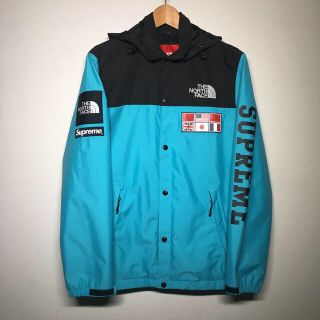 シュプリーム(Supreme)のsupreme North face teal コーチ(ナイロンジャケット)