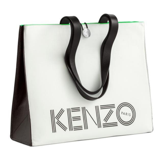 希少！ H&M × KENZO コラボ レザーショッパー ラージ トートバッグトートバッグ