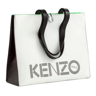 ケンゾー(KENZO)の希少！ H&M × KENZO コラボ レザーショッパー ラージ トートバッグ(トートバッグ)