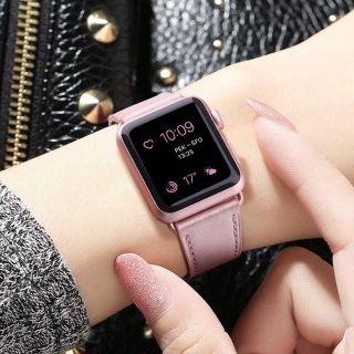 アップルウォッチ(Apple Watch)のApple watch バンド【ローズ】40/38cm(ベルト)