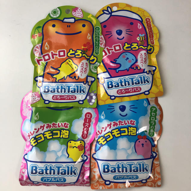 入浴剤 4点セット バブルバス とろ〜りバス の通販 by gummy shop🐻｜ラクマ