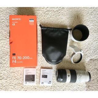 ソニー(SONY)の美品 SONY SEL70200G プロテクター付 (レンズ(ズーム))