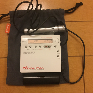 ソニー(SONY)の ポータブルMDプレイヤー Sony MZ-R900(ポータブルプレーヤー)