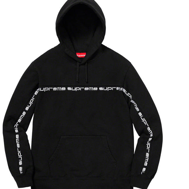 Supreme(シュプリーム)のText Stripe Hooded Sweatshirt メンズのトップス(パーカー)の商品写真