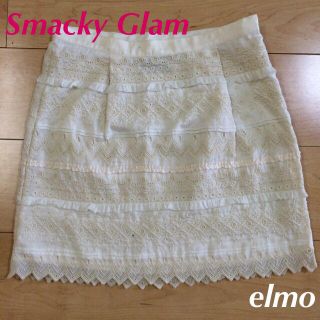 スマッキーグラム(SmackyGlam)のスマッキーグラム 刺繍レーススカート(ミニスカート)