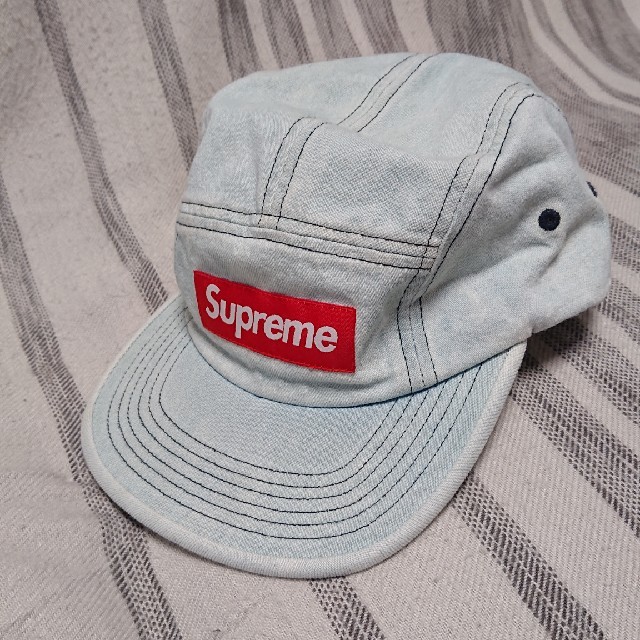 メンズsupreme デニムキャップ