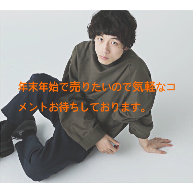 SHAREEF - 【坂口健太郎着用】Essay モックネックスウェットの SHAREEF - 【坂口健太郎着用】Essay モックネックスウェットの