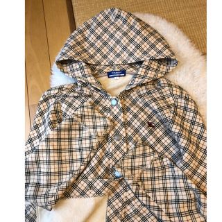 バーバリーブルーレーベル(BURBERRY BLUE LABEL)の美品バーバリーブルーレーベル上質コットンパーカー♫(パーカー)