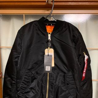 アルファインダストリーズ(ALPHA INDUSTRIES)の新品 アルファ MA-1  スリムフィット メンズL(フライトジャケット)