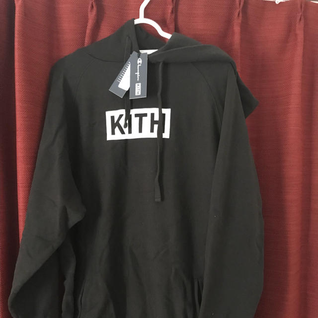 Champion(チャンピオン)のKITH CHAMPION EXTENDED HOODIE キスチャンピオン メンズのトップス(パーカー)の商品写真