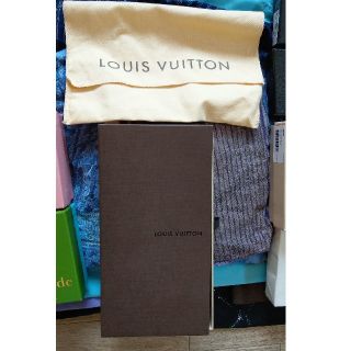 ルイヴィトン(LOUIS VUITTON)の④つルイヴィトン　シャネル　専用箱　布袋　保存袋　保管袋　専用袋　茶色　ベージュ(ポーチ)