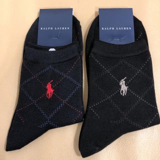 ポロラルフローレン(POLO RALPH LAUREN)の新品 レディース POLO ポロラルフローレン 人気ソックス2足(ソックス)