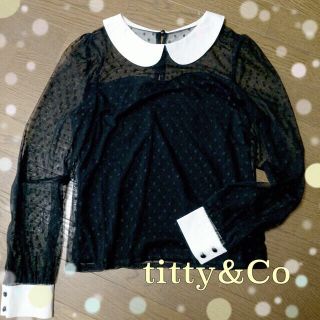 ティティアンドコー(titty&co)のブラウス2点セット(シャツ/ブラウス(長袖/七分))