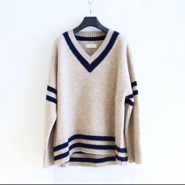 JieDa 18AW V-NECK KNIT ベージュ size 2