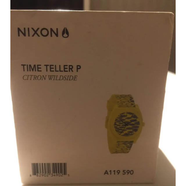 NIXON(ニクソン)のニクソン 黄色 柄 時計 メンズの時計(腕時計(アナログ))の商品写真