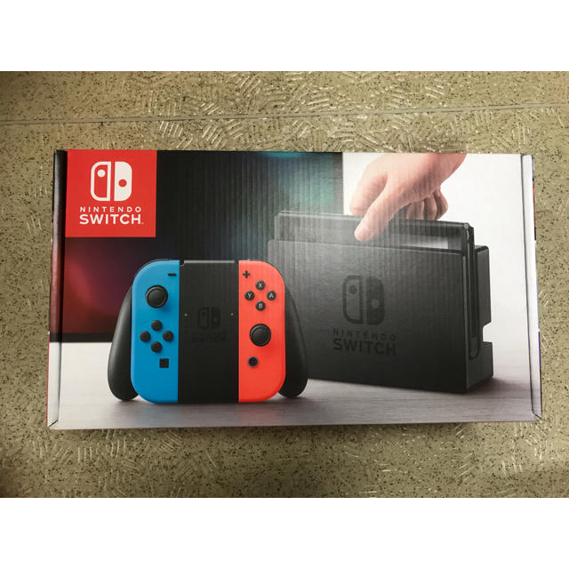 Nintendo switch 新品未開封 赤 青 セット売り可