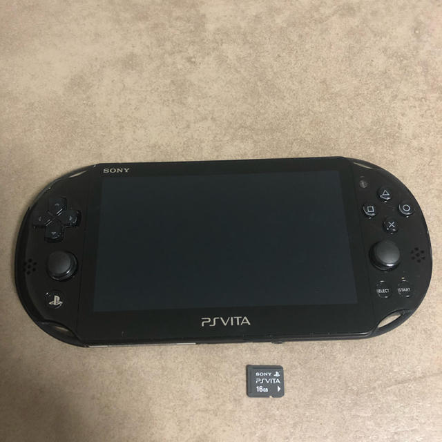PSVITA 本体 ブラック - 携帯用ゲーム機本体