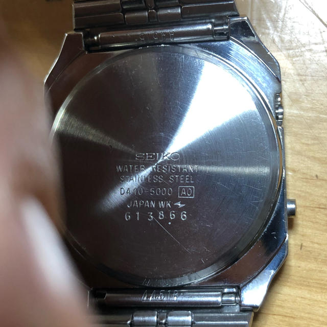 SEIKO 80s デジタル 腕時計 D410-5000 レターメモ