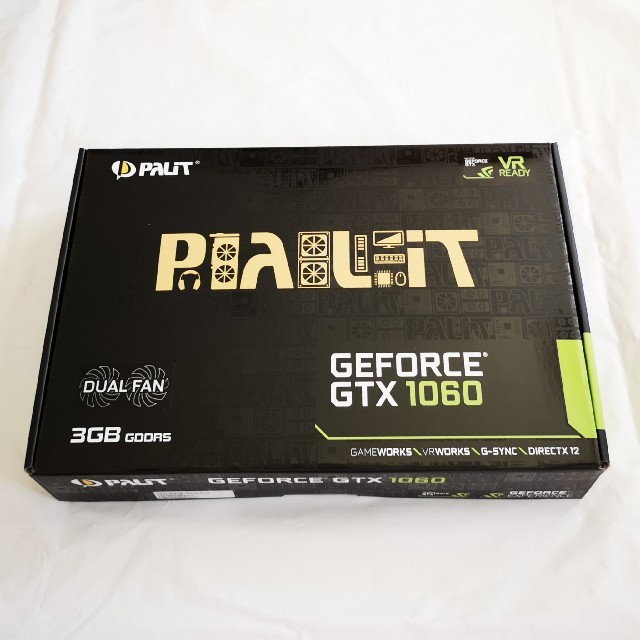 【年末セール】Palit GTX1060 3G 特別高機能なGP104スマホ/家電/カメラ
