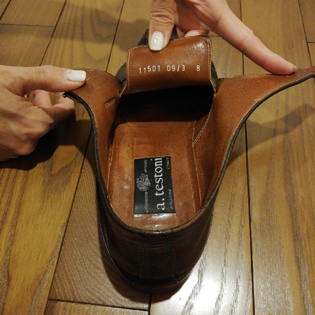 a.testoni(アテストーニ)のa.testoni Businessshoes 11501 09/3 8 メンズの靴/シューズ(ドレス/ビジネス)の商品写真