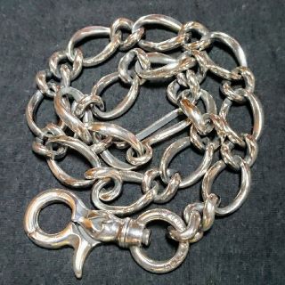 【Argent Gleamメンテナンス済】ケルト&コブラ ウォレットチェーン