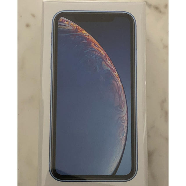 最終値下げ 新品未使用 iPhone XR 64GB ブルー