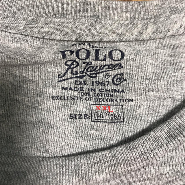 POLO RALPH LAUREN(ポロラルフローレン)のPOLO Tシャツ XXL メンズのトップス(Tシャツ/カットソー(半袖/袖なし))の商品写真