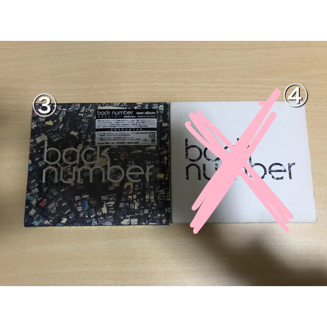 BACK NUMBER(バックナンバー)のbacknumber アルバムCD エンタメ/ホビーのCD(ポップス/ロック(邦楽))の商品写真