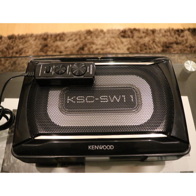 KENWOOD(ケンウッド)のKENWOOD チューンアップ サブウーファー 自動車/バイクの自動車(カーオーディオ)の商品写真