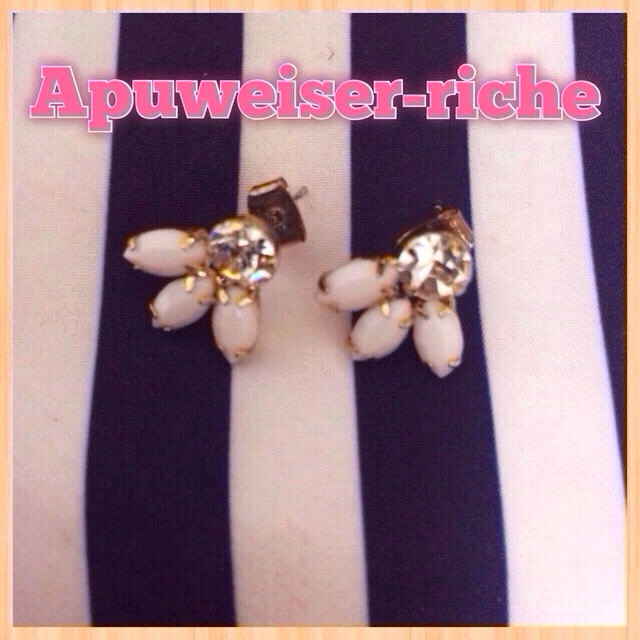 Apuweiser-riche(アプワイザーリッシェ)のApuweiser-riche❁ピアス レディースのアクセサリー(ピアス)の商品写真