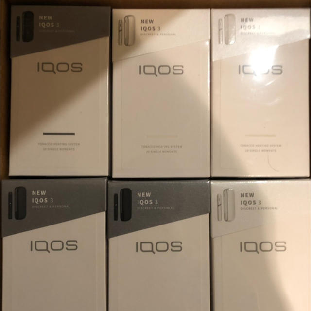 ファッション小物新型IQOS3 グレー15台 白15台